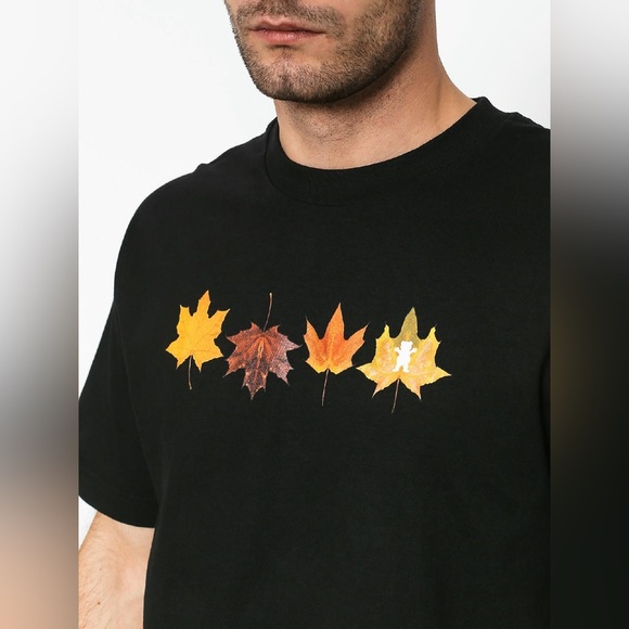 Grizzly Griptape Men’s Seasonal Stamp T-Shirt in Black Size S - Picture 5 of 12